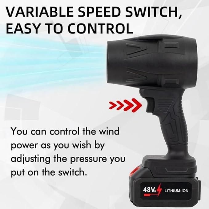 Cordless Turbo Jet Blower - 48Vh